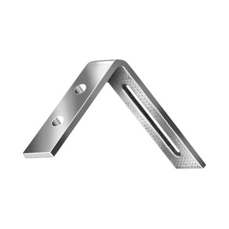 VORMANN  Escuadra  Ajustable  L.80x65  mm  A.20  mm  E.4  mm  acero  crudo  cincado  azul  -  000178080Z
