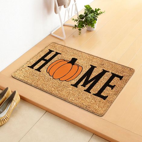 Tapis De Sol Halloween - 40 X 60 Cm - Non Glissant - Polyester - Pour Entrée Couloir Cuisine Salle De Séjour (1/3)