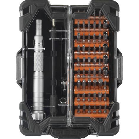 [GEBRAUCHT] B-Ware Toolcraft to-7116297 Bit Screwdriver Set 62-piece S2 Steel Compact