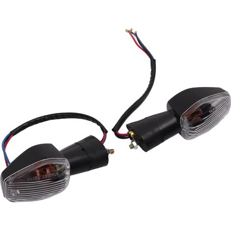Clignotants moto LED x2 avant arrière, indicateurs clignotants gauche droite remplacement CB400 CBR929RR CBR954RR CBR600F4 CBR1000RR (1/5)