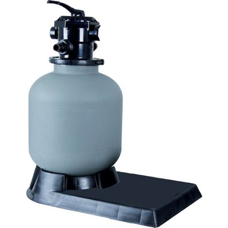Ubbink – Filtre à sable 400 mm 6,5 m³/h – Cuve polyéthylène – Pression max 3,5 bar – Raccord 1 ½ pouce – Manomètre inclus (1/7)