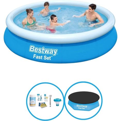 Bestway Bestway Fast Set Ronde - 366x76 cm - 3-pièces  S22653 (1/5)