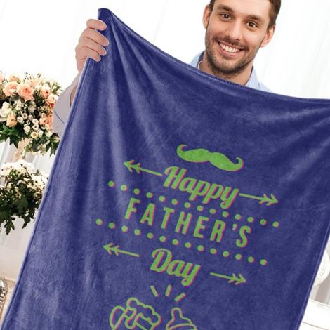 Couverture en polyester grande taille, toutes saisons, lavable en machine, cadeau idéal pour lit, canapé, 100 x 120 cm / 39,37 x 47,24 pouces (1/5)