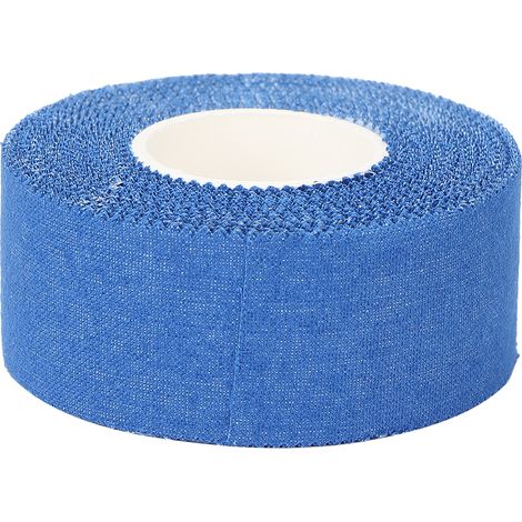 Bandage de sport bleu foncé pour doigts et poignets, protection antidérapante pour haltérophilie et escalade, ruban adhésif athlétique portable. (1/5)