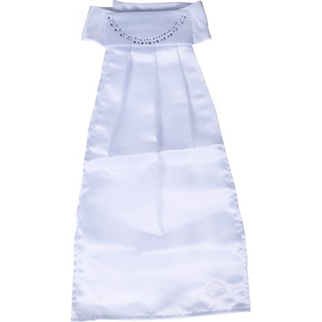Plastron da gara con strass modello Amy