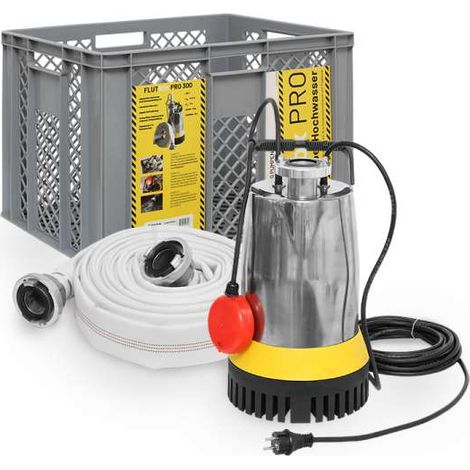 Jung Pumpen Flutbox Pro 300 Soforthilfe bei Hochwasser, professionelles Erste-Hilfe-Set bei Überschwemmungen Keller / Tiefgarage (1/2)