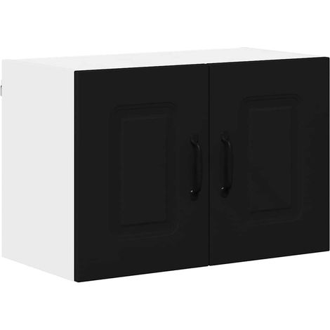 Meuble mural de cuisine,Armoire de cuisine Noir 60 x 31 x 40 cm Bois d'ingénierie CFW44969 (1/5)