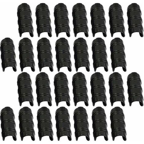 30 fascette stringitubo da 32 mm, fascette stringitubo per il fissaggio di coperture da giardino, serre, pellicole, piante (1/4)