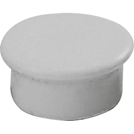 Dahle Aimants 13 mm - Gris (Lot de 10)