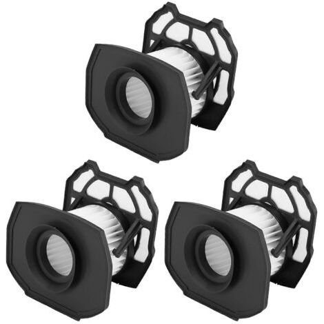 NALOOKAMIC Lot de 3 filtres HEPA avant de rechange pour aspirateur Ryobi 313282002 18 pouces, pièces durables