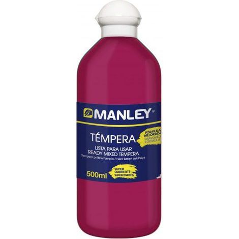 BOTE 500ML TEMPERA LIQUIDA MANLEY MAGENTA MNP18760
