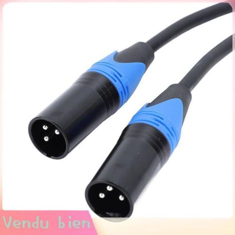 Garosa câble XLR femelle vers double mâle Câble Répartiteur XLR Y, Câble XLR Femelle vers Double XLR Mâle, son videoprojecteur (1/5)