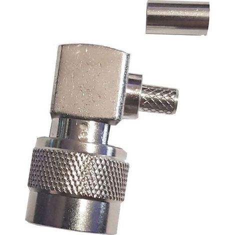 Conector N, en ángulo, engarzado a H155 (1/5)