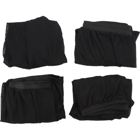 Rideaux Voiture Maille Élastique Anti-Moustiques Protection Solaire Ventilation Occultant 4 Pièces Universel (1/4)