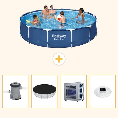 Bestway Bestway Steel Pro Ronde - 396x84 cm - 5-pièces S175 (1/5)