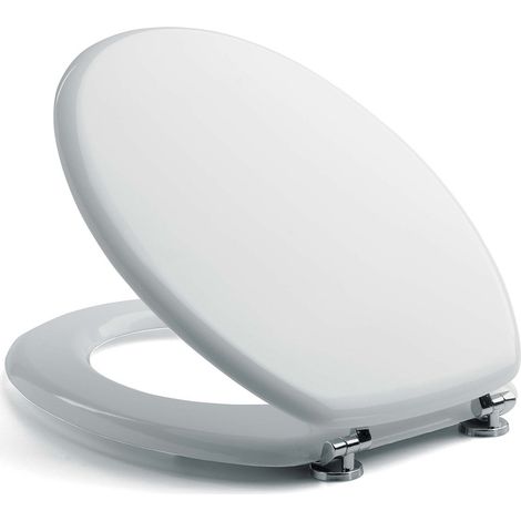 Coprivaso sedile wc in mdf cerniere metallo metaform pegaso (1/3)