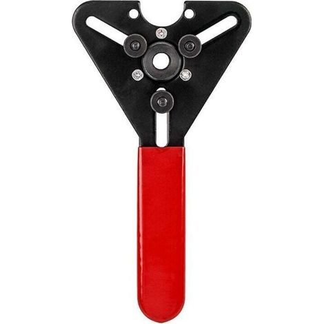 Kit di strumenti per la rimozione della frizione del compressore dell'aria condizionata, attrezzo di mantenimento della frizione del climatizzatore, set di estrattori automatici per mozzo (1/4)