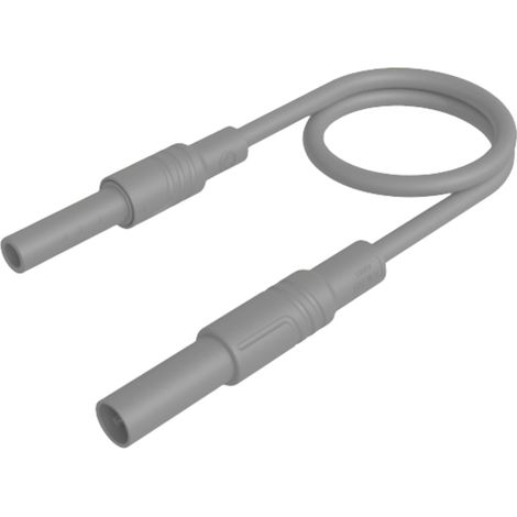 Hirschmann Test & Measurement MAL S GG-B 100/2,5 gr Sicherheits-Messleitung 4 mm Sicherheits-Stecker