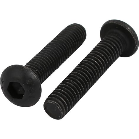 2pcs M6x30mm Vis Filetage à Gauche Vis Mandrin Perceuse Vis Blocage Boulon Classe 10.9 (1/2)