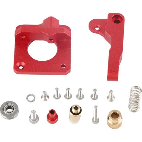 Extruderklemme aus Aluminiumlegierung, Ersatzteil für Ender 3 3D-Drucker, rechte Ausführung. (1/5)