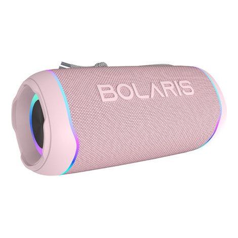 Enceinte Sans Fil - AVIZAR - Modèle Parma - Bluetooth 5.4 - IPX6 - 16W avec LED Rose (1/3)