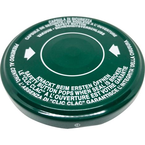 1CF TAPPO PER VASO VETRO BOCCACCIO ''CLIC CLAC'' ø mm 63 - cf. 100