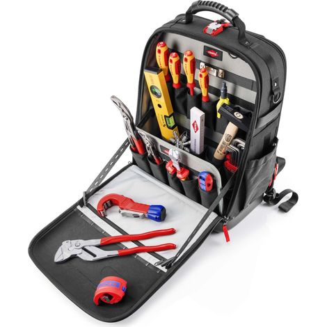KNIPEX 00 21 50 S Sac à dos Modular X18 Plomberie 17 outils 530 mm