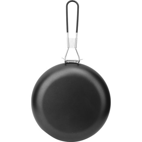 Poêle portable d'extérieur pliable, ustensiles de cuisine de camping antiadhésifs pour la cuisson et la friture, parfaits pour le camping, les pique-niques et la randonnée. (1/5)