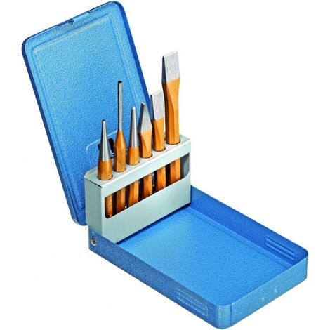Gedore 106 D - Kit d'outils 6 pièces dans une cassette à rabat métallique 8725710 (1/5)
