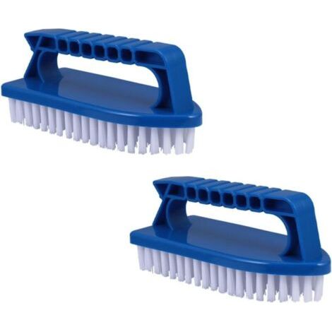 Set bestehend aus 2 Poolbürsten mit Griff, Poolreinigungsbürste, Duschbürste und Scheuerbürste (1/4)