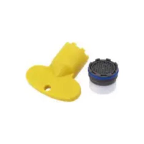 Aeratore per Rubinetto a scomparsa con chiave 16.5x1 M Rompigetto Filtro neoperl