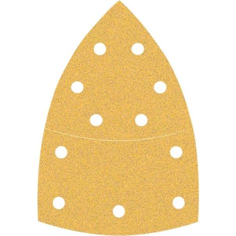 Bosch Accessories 2608901648 Carta vetrata per levigatrice multifunzionale Dimensione dei grani 80 (L x L) 93 mm x 102