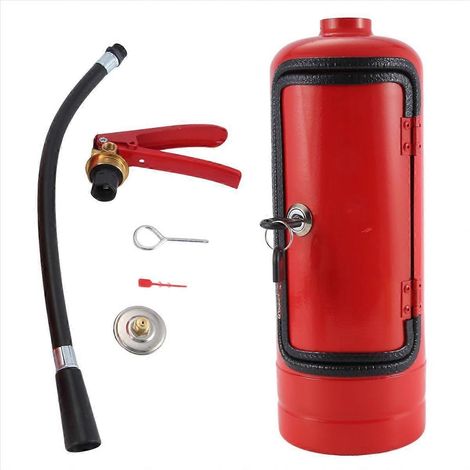 Fire Extinguishe Shape vin support avec verrou et Keys (1/5)