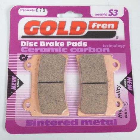 Plaquette de frein Gold Fren pour Moto Yamaha 1600 Xv A Wild Star (1/2)
