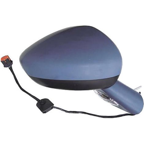 Rétroviseur rabattable électriquement droit mémoire à peindre avec sonde Citroen C5 2 depuis 2008
