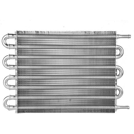 Kit de Refroidisseur D'huile à Distance en Aluminium à 8 Rangées avec Accessoires de Conversion (1/5)