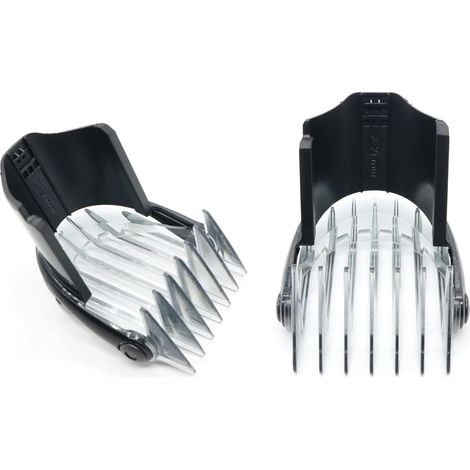 rasoir electriques hommes-Petit sabot pour tondeuse à cheveux (3-21 mm) – Compatible QC5010, QC5050, QC5053, QC5070, QC5090 – Lot de 2 pièces