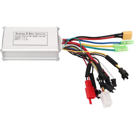 Contrôleur Moteur Brushless 3 Modes pour Vélo Électrique 24V 36V 48V 17A Sine Wave (1/5)