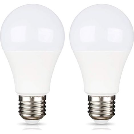 Akynite Ampoule LED E27 12V 9W Blanc Chaud 3000K 750LM, Lumière de 270, lot de 2, Ampoule AC DC 12 (1/5)