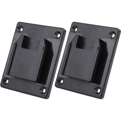 2 pièces compatibles avec les dispositifs de fixation murale pour outils électriques Milwaukee M18 18 V / 20 V (1/5)