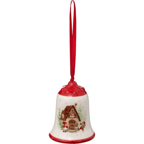 SDN CERAM CLOCHE ROJO 6,5CM - Feeric lights & christmas