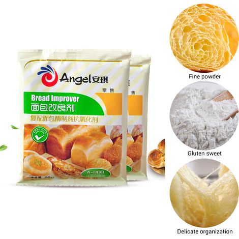 Améliorant pour pain 50 g, levure sèche, agent de charge, ingrédients pour la cuisine et la pâtisserie (1/5)