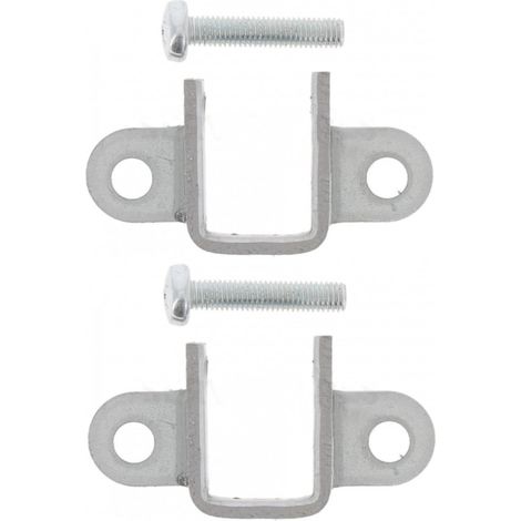 2x Support d'arbre de volet roulant pour axe carré de 16mm mâle avec vis de verrouillage anti relevage Accesoire Store Fenêtre Fixation Embout Coussinet (1/4)