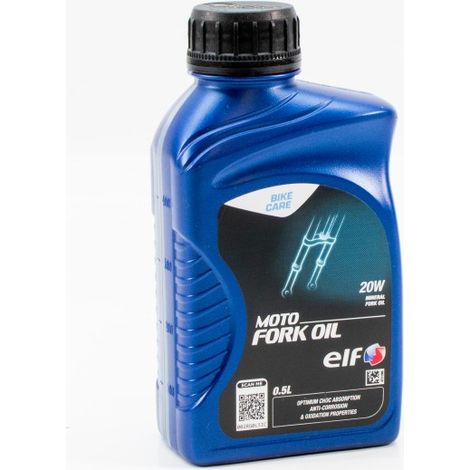 Huile de fourche ELF MOTO FORK OIL 20W 500ml - Quantité: 1