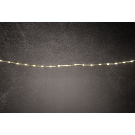 TrendLine LED-Lichterschlauch Mini Außen 10 m warmweiß mit Timer, 8 Lichteffekten Lichtschläuche & -ketten (1/3)