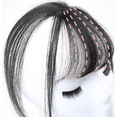 Frange 3D Clip-Ins pour Cheveux, Extension Frontale Naturelle et Invisible (1/5)