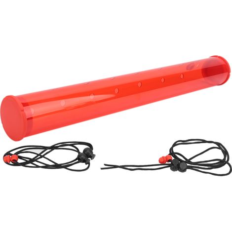 Mangeoire à oiseaux LongTube suspendue avec support, mangeoire pour colibris, tube transparent (1/5)