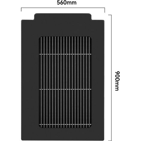 Kompatibel mit Zubehör, Filterkartuschen und HEPA-Filtern des Ecovacs T50 MAX Saugroboters. (1/4)