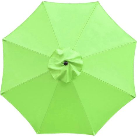 Telo di ricambio per ombrellone con 8 stecche, resistente ai raggi UV (solo la parte superiore). Adatto alla maggior parte degli ombrelloni da giardino, patio e spiaggia. (1/5)