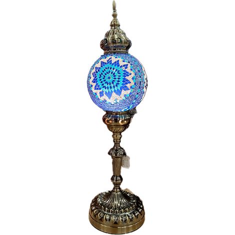 Lampada da tavolo - paralume singolo multicolore